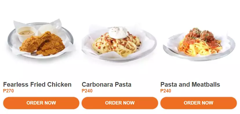 ARMY NAVY CHICKEN & PASTA PRICES