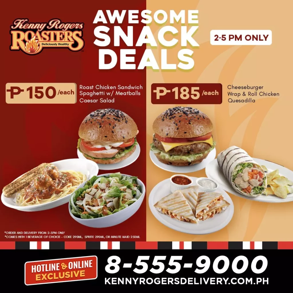 Kenny Rogers Roasters Menu With Updated Prices Philippines 2024 - Menu ...