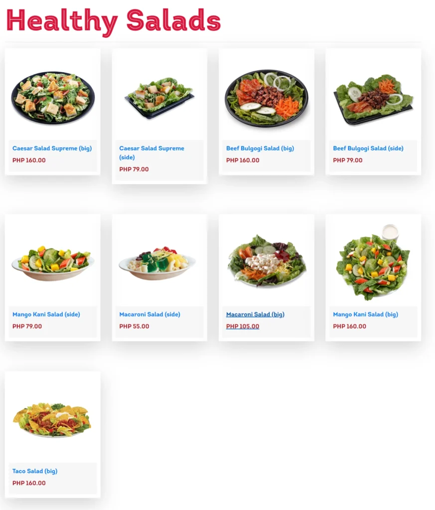 WENDY’S HEALTHY SALADS PRICES-philippinesmenu.