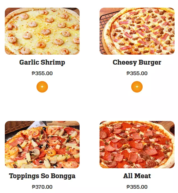 ANGEL’S PIZZA MENU WITH PRICES