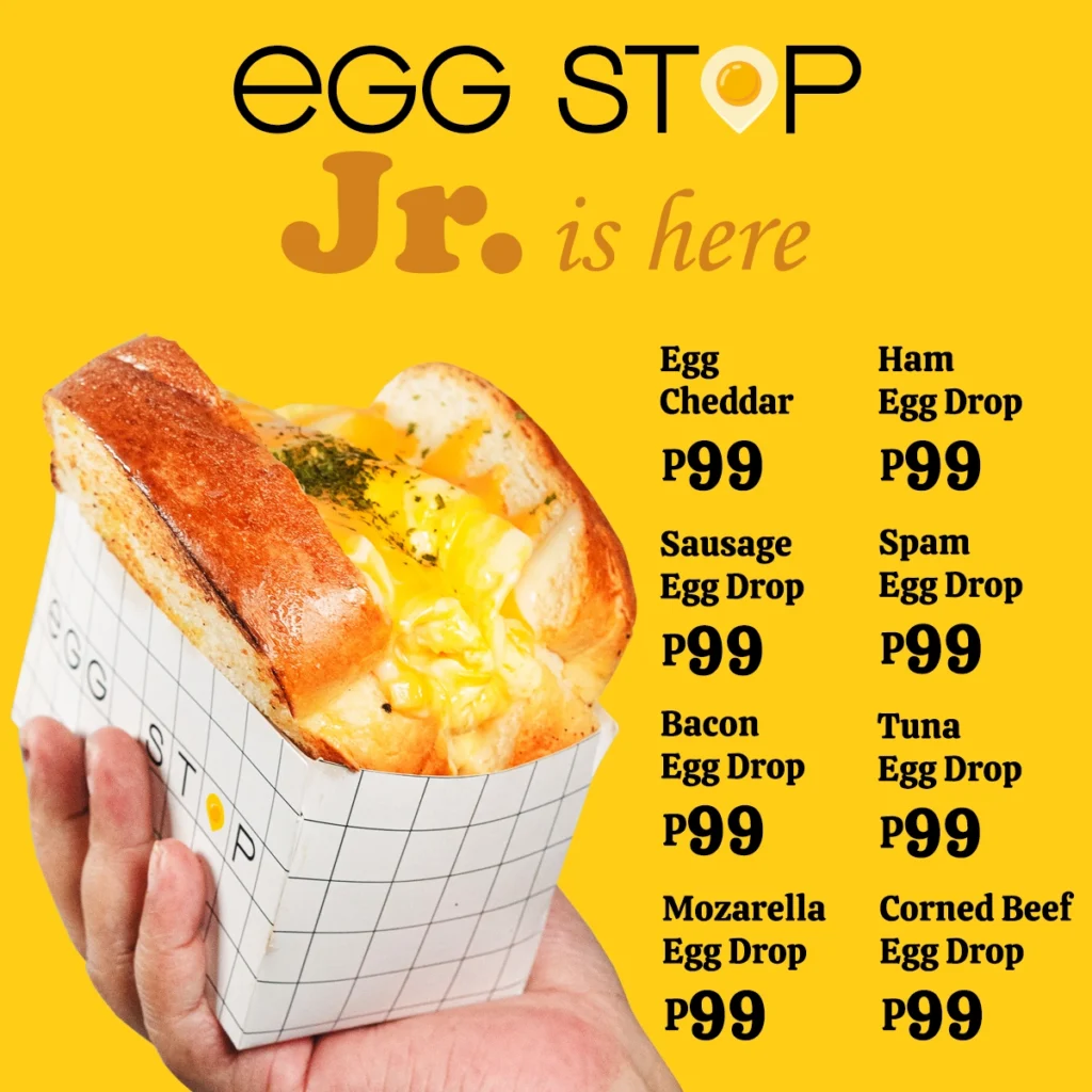 EGGSTOP PREMIUM EGG DROP SANDWICHES PRICES
