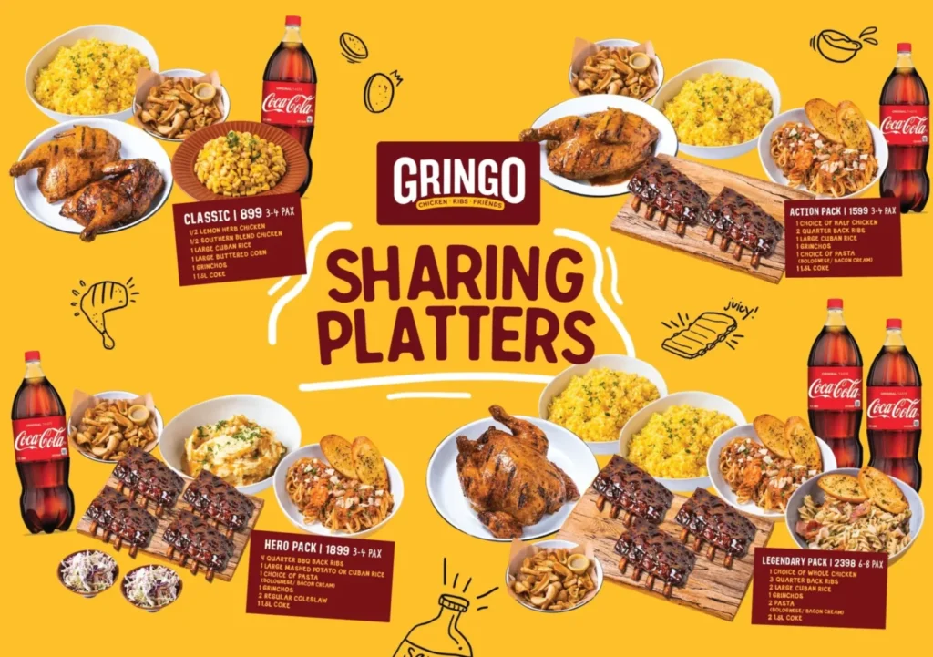 GRINGO SIDES PRICES