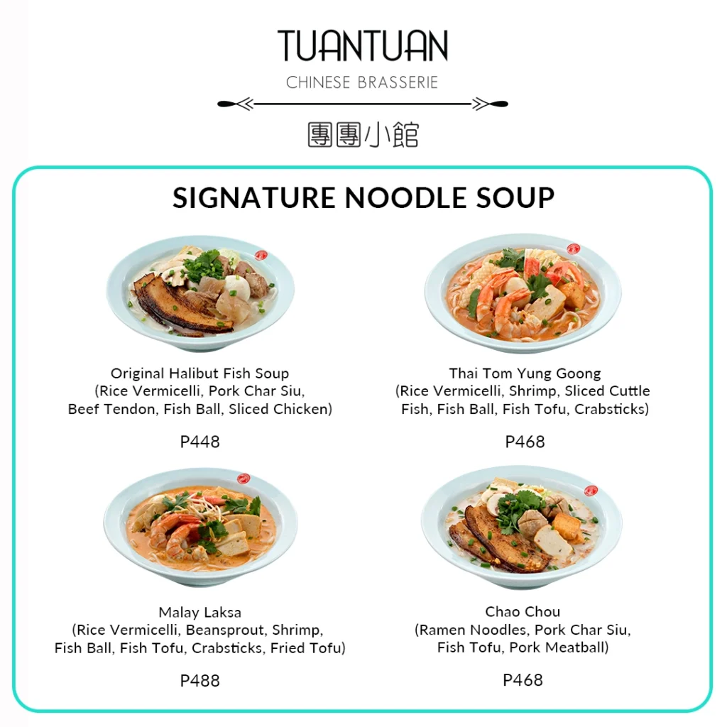 TUAN TUAN SIGNATURE CURRY MENU PRICES