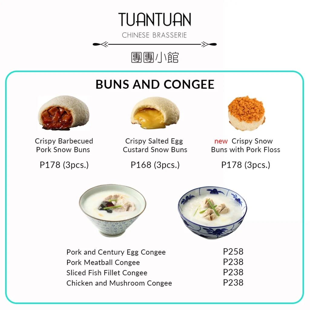 TUAN TUAN SNOW BUNS AND DIMSUM PRICES
