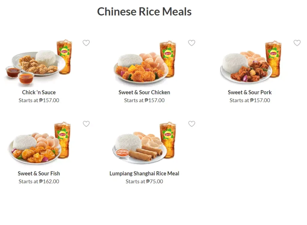 Chowking Menu With Updated Prices Philippines 2024 - Menu-Infinity