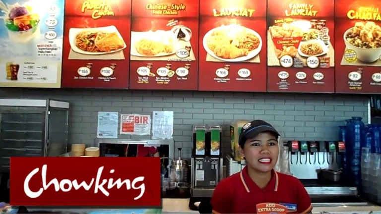 Chowking Menu With Updated Prices Philippines 2024