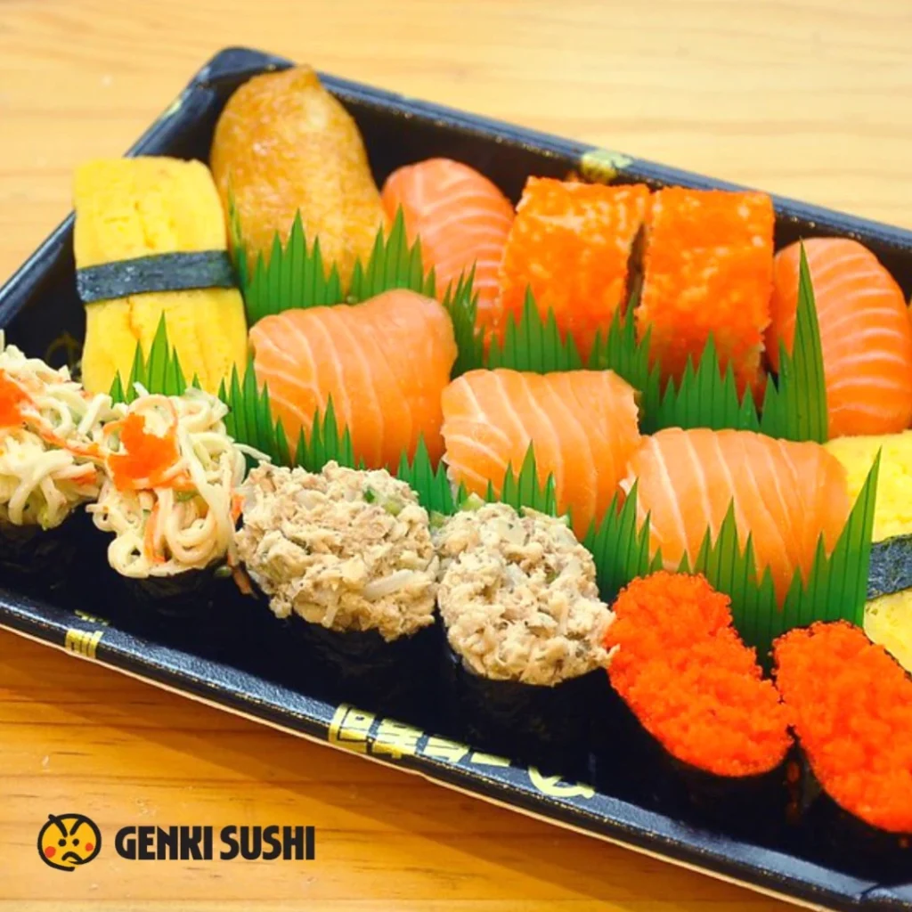 GENKI SUSHI PLATTER MENU WITH PRICES