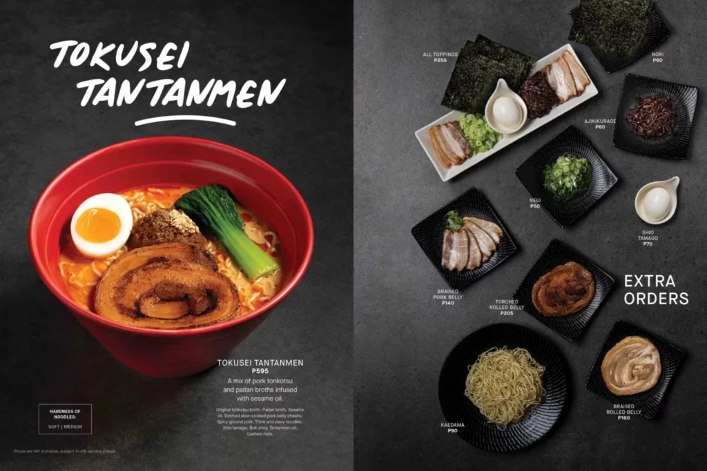 IPPUDO TOKUSEI TANTANMEN PRICES