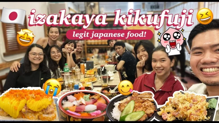 Izakaya Kikufuji Menu With Updated Prices Philippines 2024