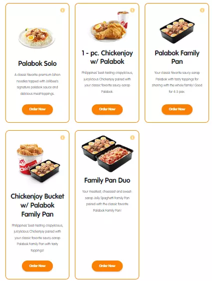 JOLLIBEE PALABOK MENU WITH PRICES