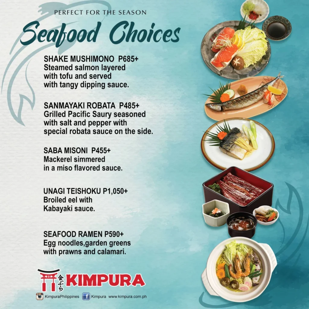 KIMPURA TEMAKI MENU PRICES KIMPURA SPECIAL MAKI PRICES