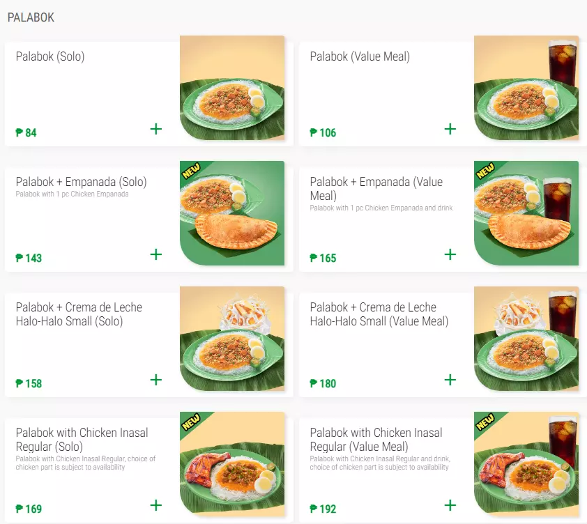 MANG INASAL PALABOK MENU PRICES
