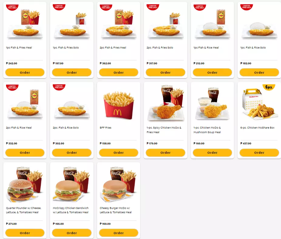 MCDONALD’S Menu With Updated Prices Philippines 2024 - Menu-Infinity