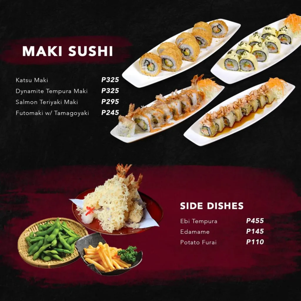 KATSU SORA SIDES PRICES