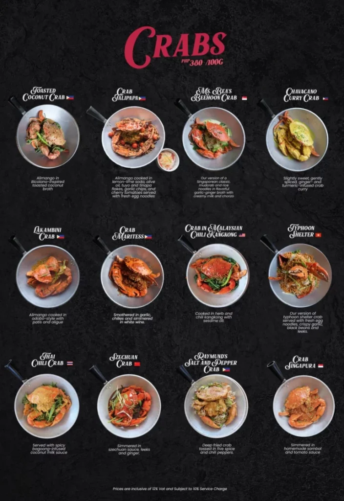 Red Crab Menu With Updated Prices Philippines 2024 - Menu-Infinity