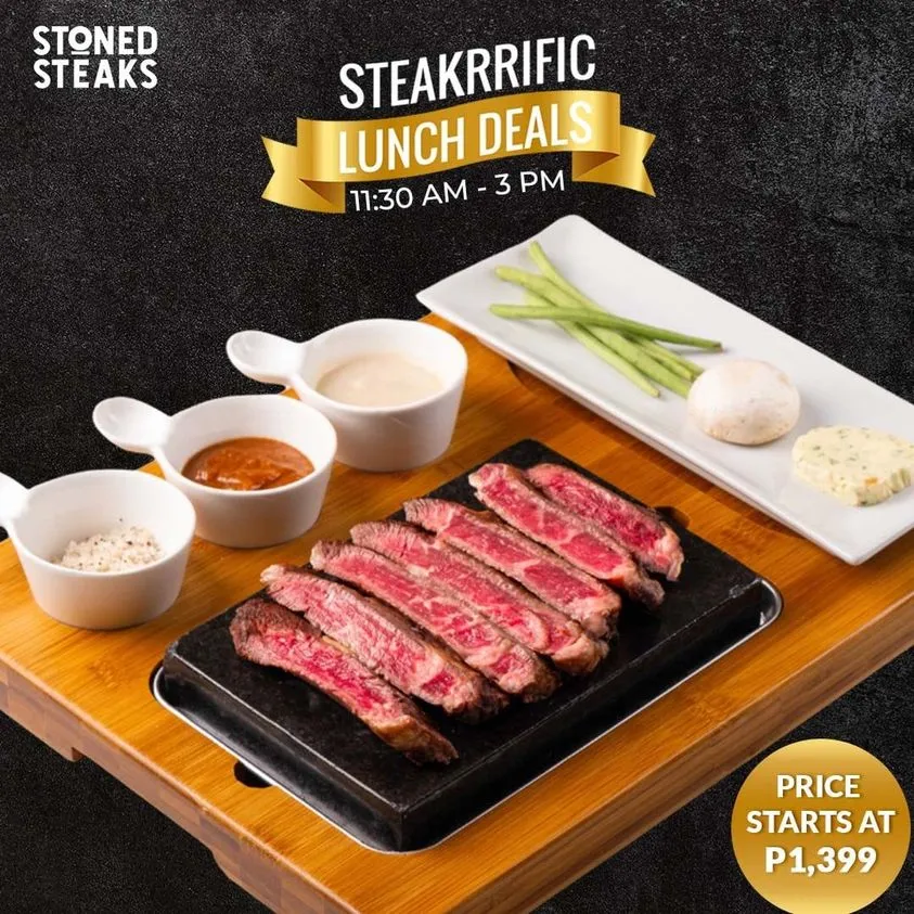 Stoned Steaks Menu With Updated Prices Philippines 2024 - Menu-Infinity