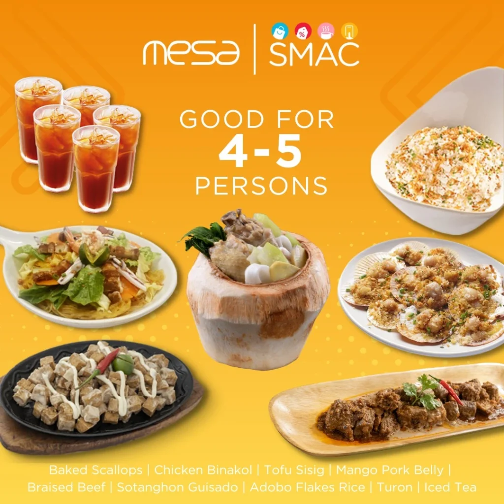 Mesa Menu With Updated Prices Philippines 2024 - Menu-Infinity