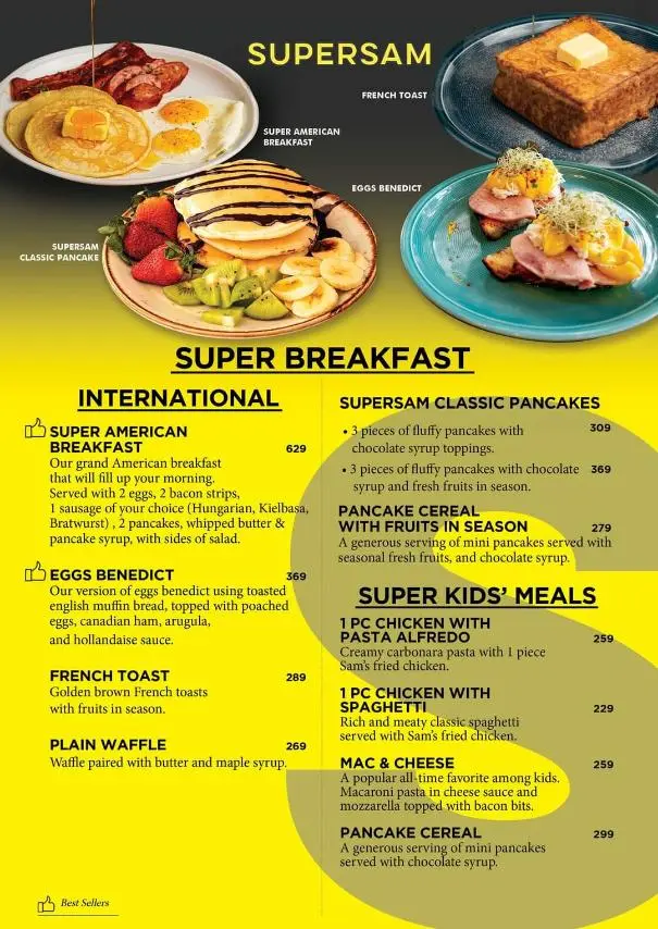 SUPERSAM SUPER BREAKFAST