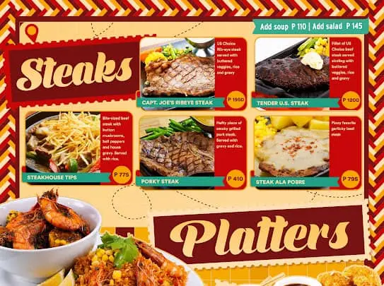 BIGBY’S PLATTERS PRICES BIGBY’S HOMESTYLE GRILLED STEAK MENU PRICES