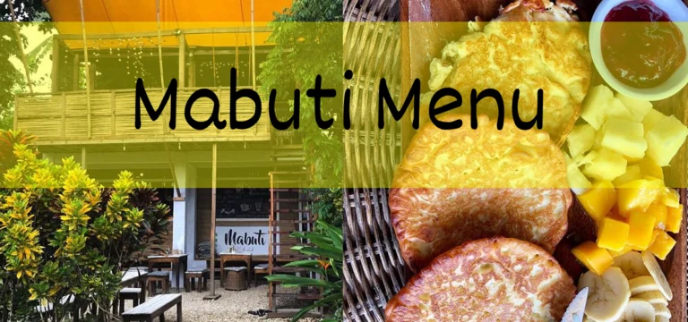 Mabuti Menu With Updated Prices Philippines 2024