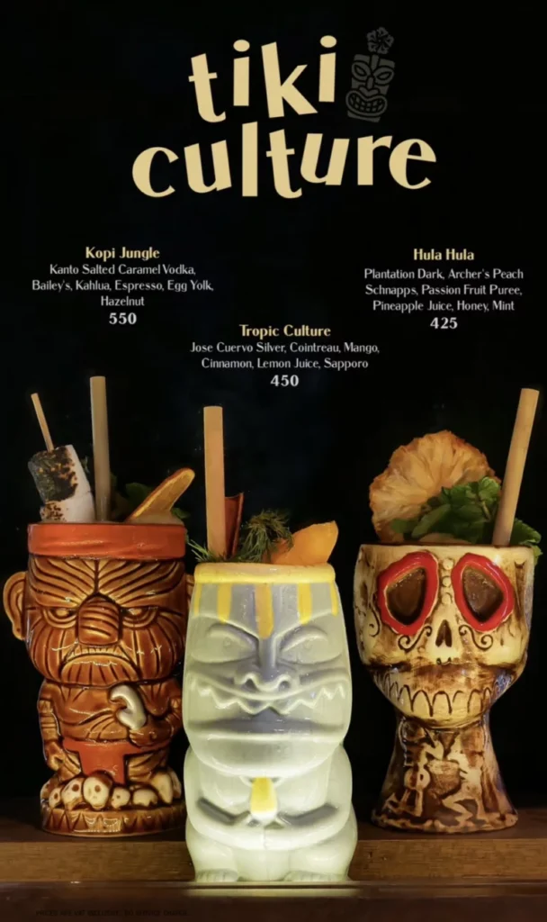 LAS FLORES TIKI CULTURE MENU PRICES philippines