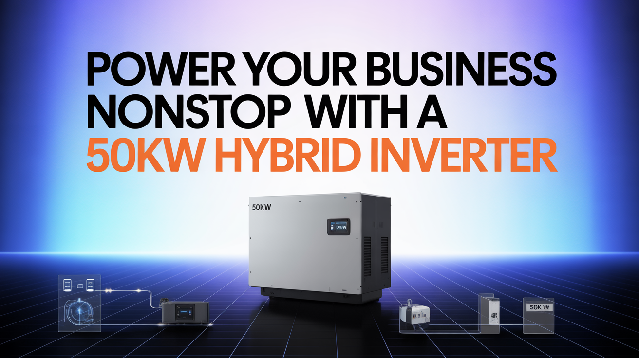 Powershell Inverter Power Your Business Nonstop with a 50kW Hybrid Inverter?